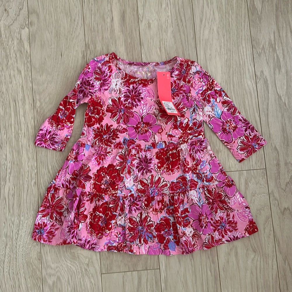 NWT Lilly Pulitzer Mini Geanna Dress in In the Wild Flowers XS